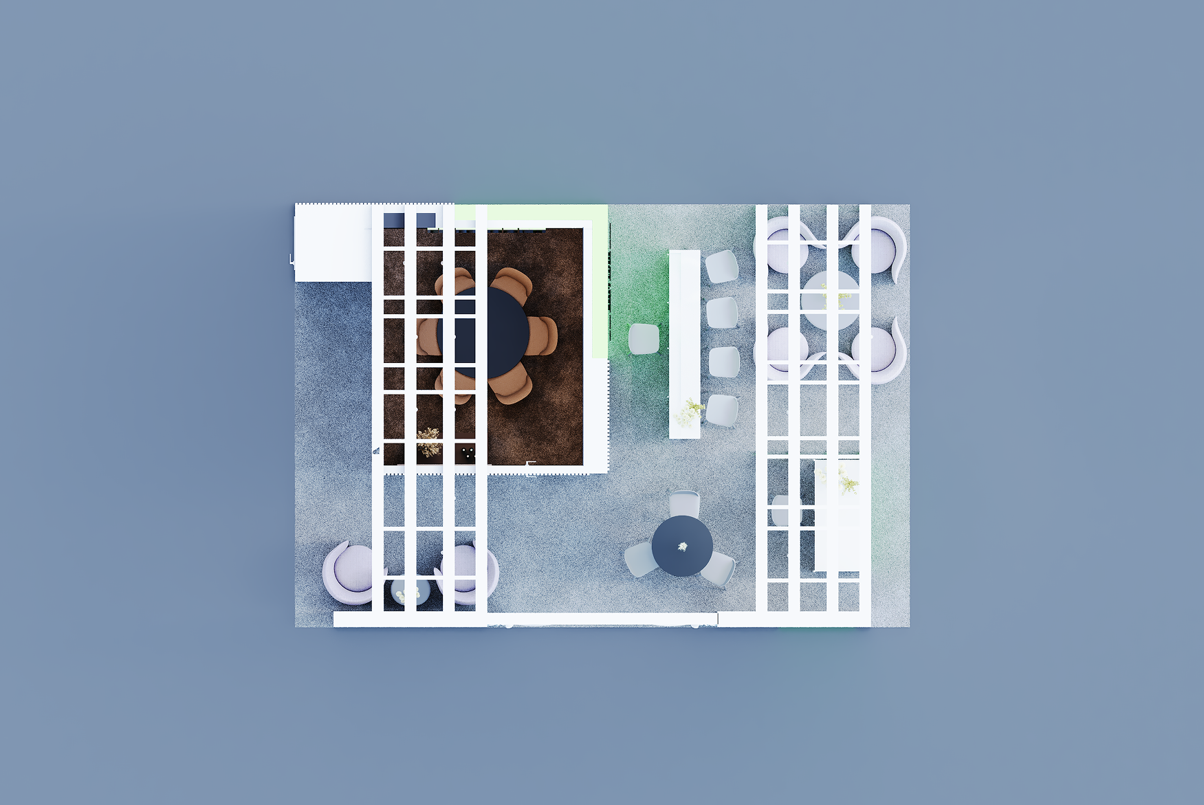 Luminary top view plan